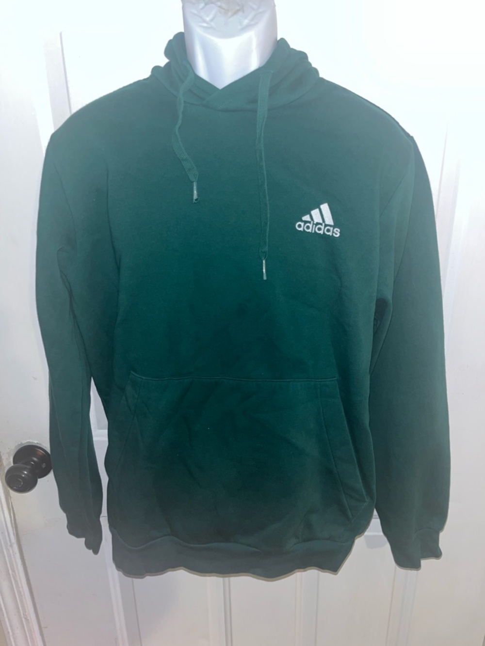 adidas Forest Green Pullover Hoodie